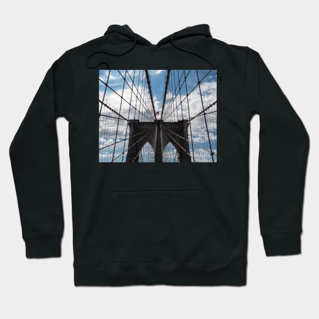 The iconic Brooklyn Bridge! Hoodie by fparisi753